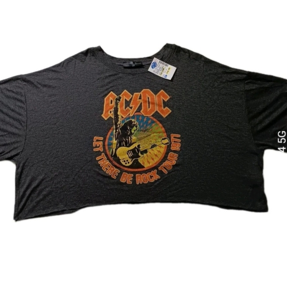 Other Other - 90s Style ACDC Tshirt Men Medium Faded Ballbreaker 1996 World Tour Rock Band Tee